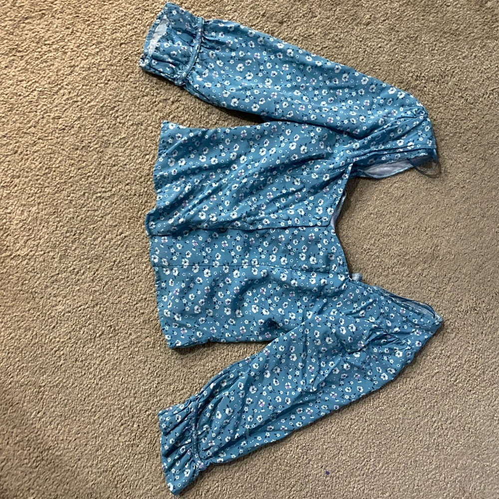 mi ami floral blouse